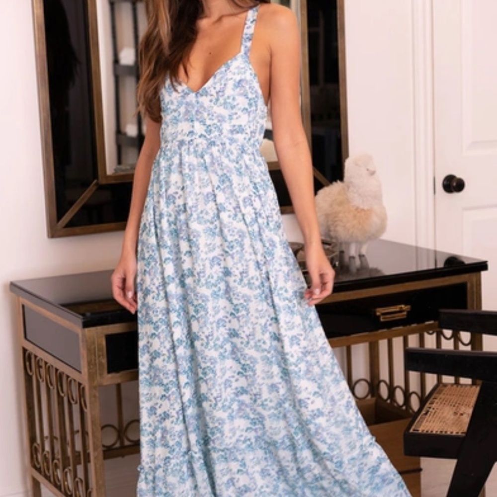 Lulus Floral Maxi